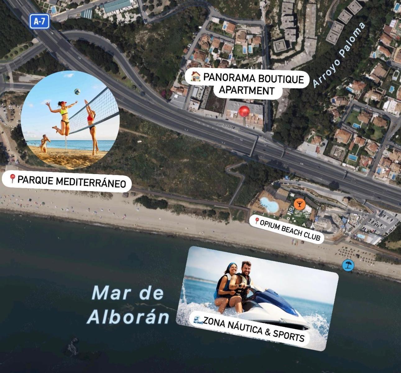 Frente A La Playa Apartamento Boutique En מארבלה מראה חיצוני תמונה